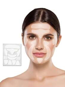 Plastry na zmarszczki na twarzy i czole - Plastry przeciwzmarszczkowe na twarz wygładzające zmarszczki wokół oczu, ust i czoła - Taśma bez silikonu na drobne zmarszczki między oczami i twarzą - Plastry