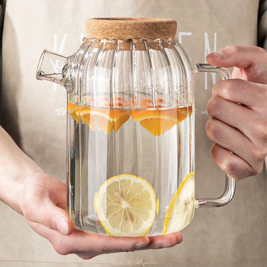 1pc 550ml/1000ml Kitchen Tool Teapot Juice Carafe Home Water Pitcher