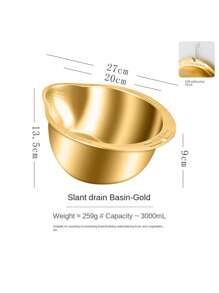 Multi-Style 304 Edelstahl Gemüse Waschbecken, Abtropfkorb, Sieb, Reisewäsche Sieb, Filterschüssel, Multifunktional