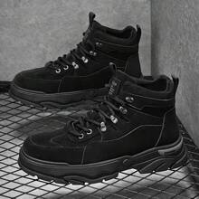 Men's Shoes Autumn Winter 2024 New Non-Slip Wear-Resistant Workwear Shoes Fashionable Casual Versatile Shoes Men's Sneakers