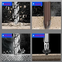 36V Lithium-Ion Rechargeable Drill Driver - Electric Tool Set For Home And DIY Projects - Handheld Screwdriver With LED Light And Variable Speed Control - 藍色 - 查看 2