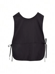 1 件装家居清洁围裙，背心款式，带 2 个口袋，男女通用 - 彩色 - 查看 6