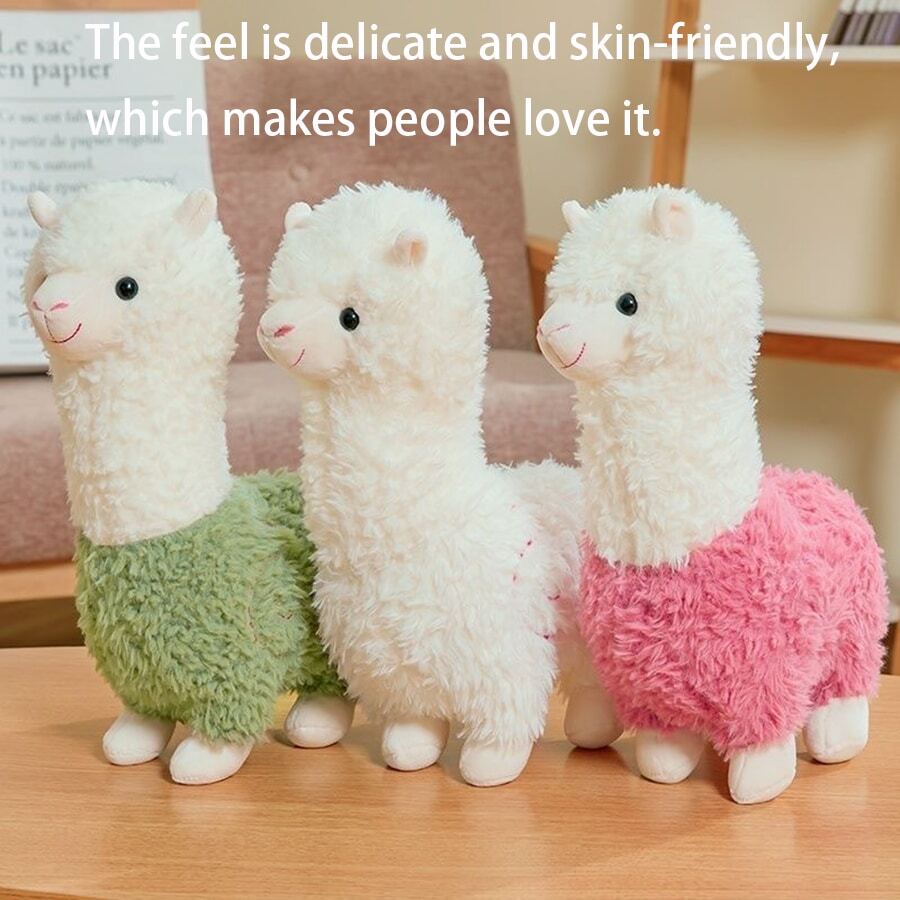 Cute Alpaca Plush Doll Doll, Soft Stuffed Animal Pillow, Birthday Gift For Boys & Girls - Alpaca Plush Toy - View 1