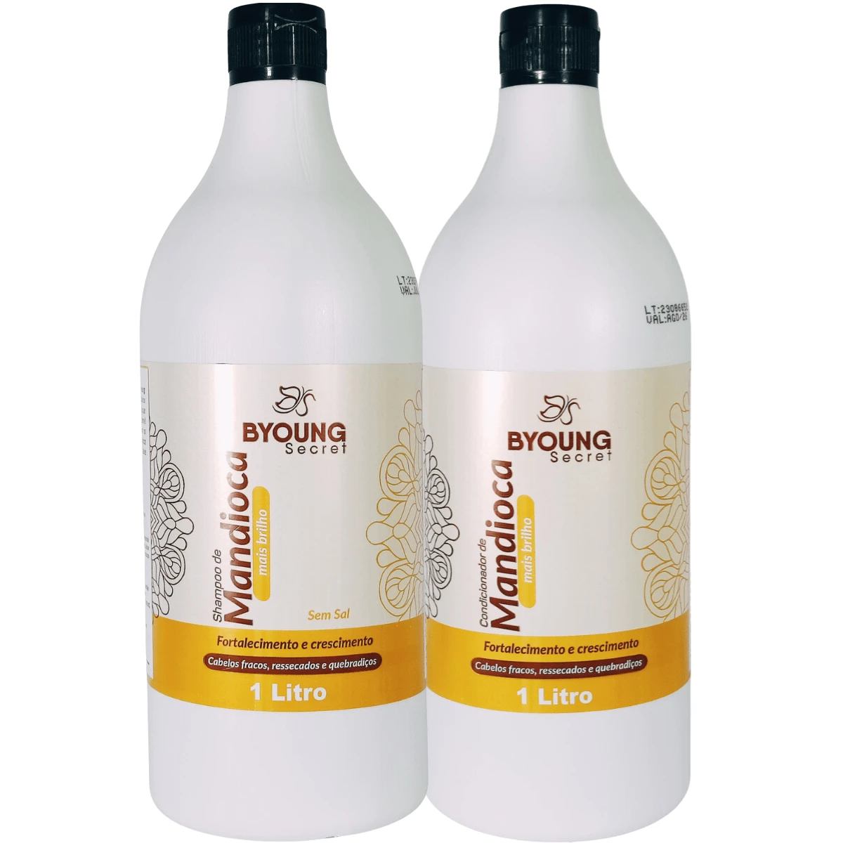 Byoung Professional Cassava Salt-Free Shampoo And Conditioner Kit 2 Liters - 無色 - 查看 1