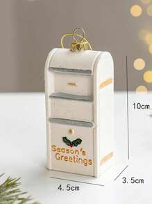 1pc Đồ trang trí Giáng sinh bằng nhựa 2024 cho nhà Quà tặng Giáng sinh Đồ trang trí Giáng sinh Năm mới 2024 - 1 cái - Xem 14