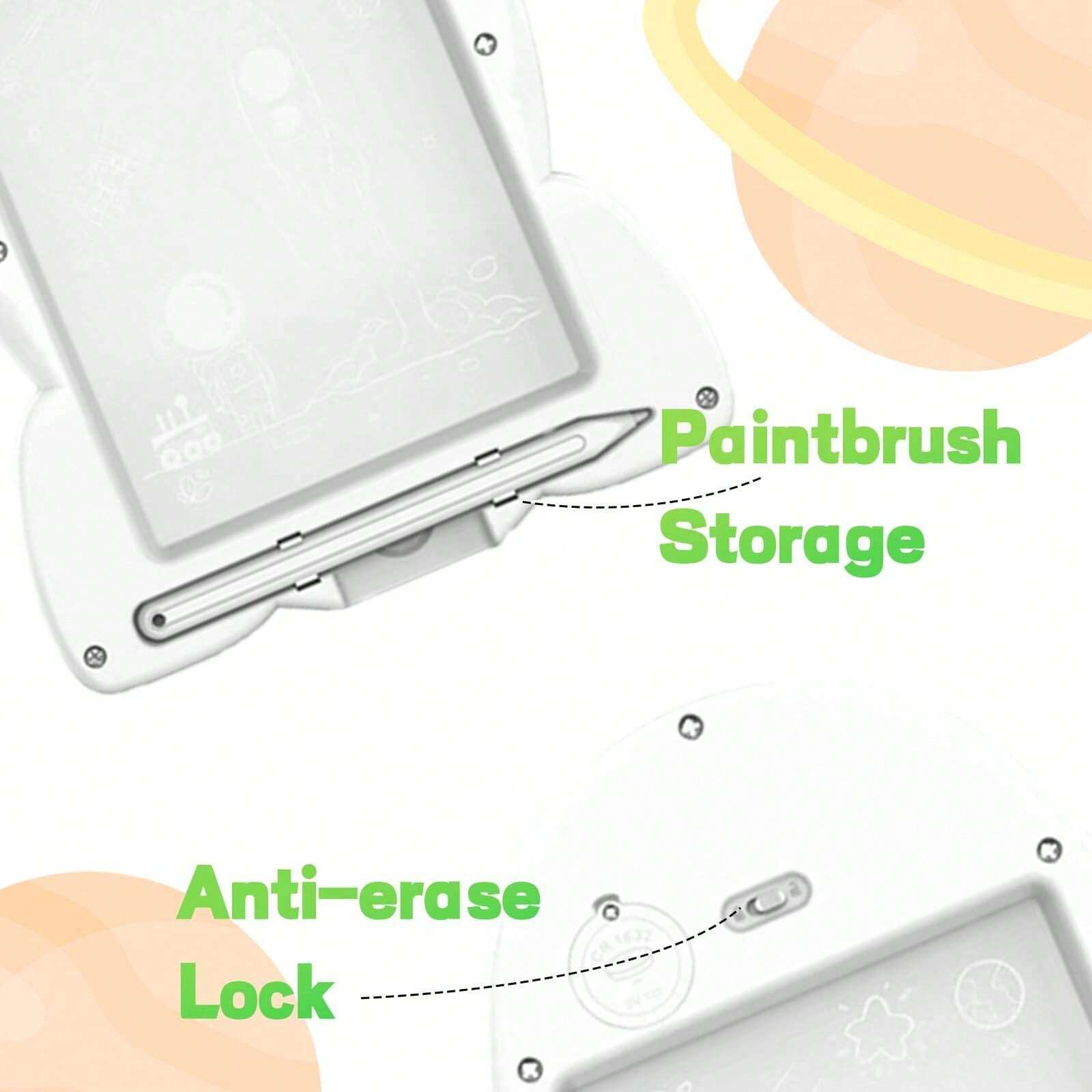 Writing Tablet, Drawing Pads For Kids 3 4 5 6 7Years Old 6.8 Inch