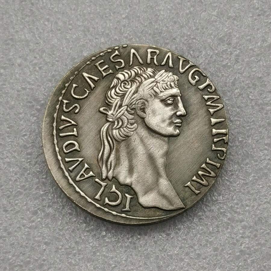 Tiền xu La Mã cổ đại COPY Tiền xu kỷ niệm-Tiền xu sao chép Tiền xu huy chương Đồ sưu tầm - Bạc - Xem 1