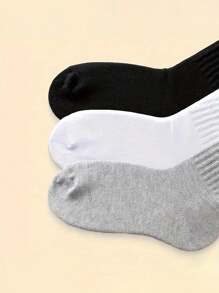 3 pares de calcetines altos de mujer gruesos y cálidos, aptos para todas las estaciones, calcetines tipo botas caídos