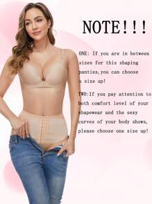 JUQDNX Mesh Stitching Shaping Panties, Tummy Control Compression Panties To Butt Lift & Shape Buttocks, Women's Underwear & Shapewear