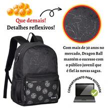 Large Back Children's School Backpack With Clio Style - 黑色 - 查看 3