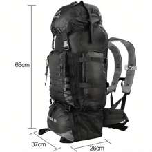 Hiking Backpack 90L Large Capacity Trekking Rucksack Waterproof Hiking Rucksack Travel Bag Lightweight Outdoor Camping Daypack For Men Women Climbing Touring - Variant1 - View 2