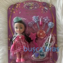 Children's Makeup Doll Kit With Lipstick And Pencils - 魚 - 查看 5