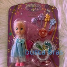 Children's Makeup Doll Kit With Lipstick And Pencils - 魚 - 查看 3