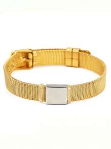 1pc Custom Carved Photo Stainless Steel Strap-Elegant Premium Personalized Gift For Valentine's Day, Christmas And Halloween