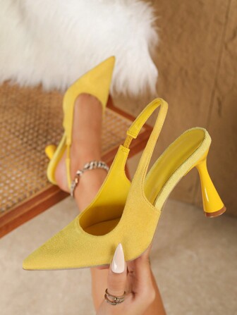 90mm Women Classic Pointed Toe High Heel Sandals, Designer Wedding Party Evening Dress Heels