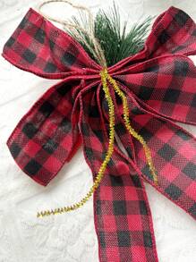Christmas Butterfly Ornaments - Christmas Tree Hanging Decor, Pine Cone, Snowflake, Deer, Bow Knot, Snowball, Plaid Bow, Ornament Gift Set