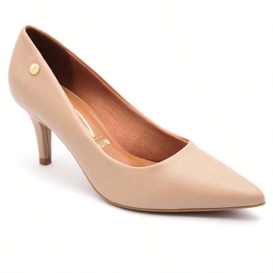 Vizzano Women's Pumps, Low Thin Heel, Soft, Original - 米色 - 查看 1