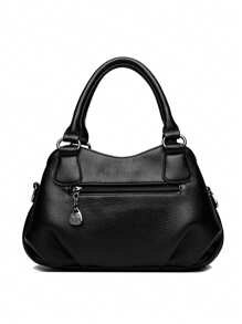 2024 新款三层大容量女士手提包时尚女士时尚单肩包优质软皮女式手提包，女士引人注目的工作包