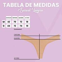 Surreal Microfiber Thong Panty Comfortable Sensual Perfect For Everyday Wear - 藏蓝色 - 查看 3