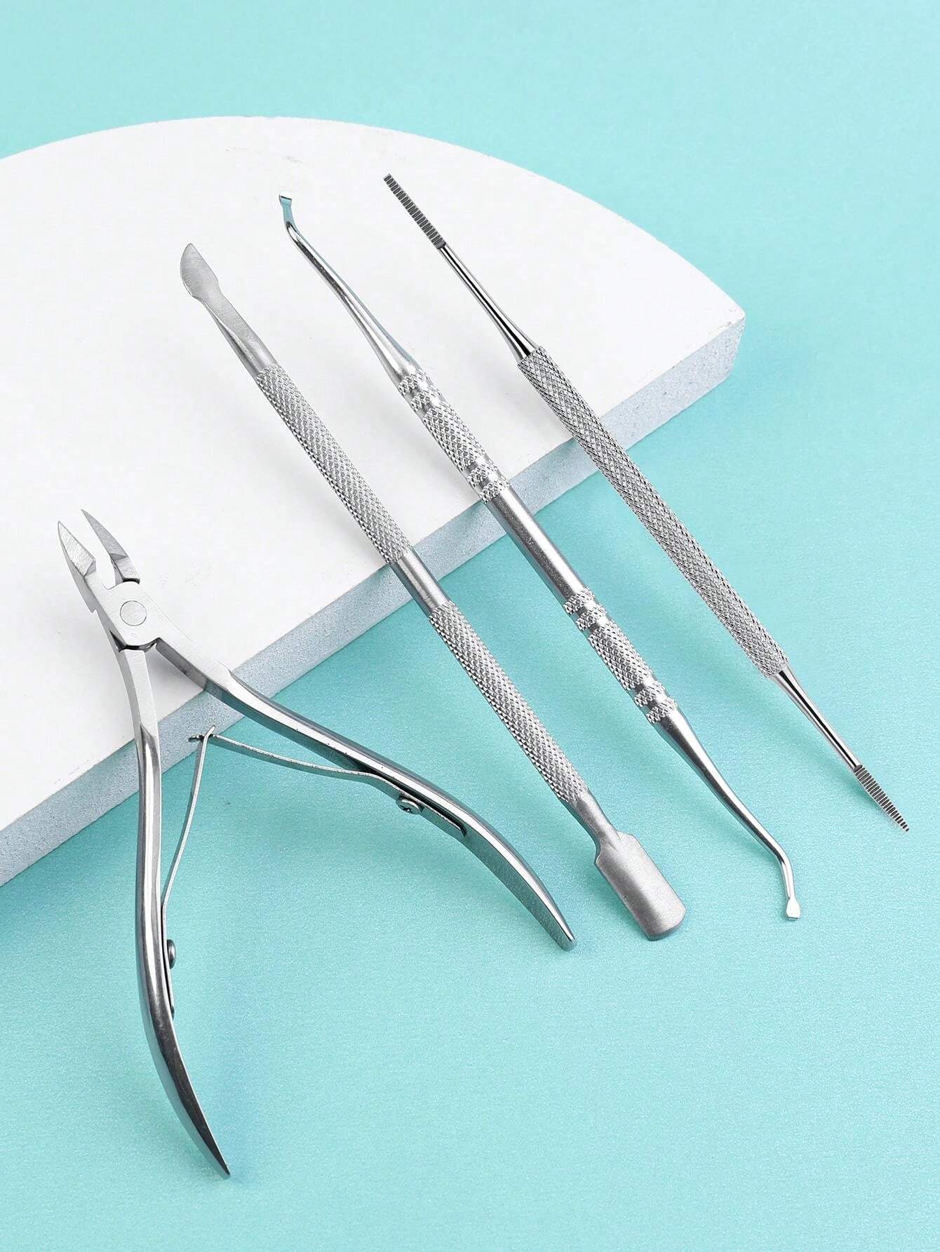 YUANDU Nail & Pedicure Tool Set, Ingrown Toenail Remover, Stainless