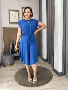 Conjunto Calça Pantacourt em Malha e Bolso Lateral