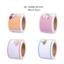 100/280 tờ/cái - Nhãn dán tên viết tay của học sinh, Nhãn dán tên lớp học hoạt hình dễ thương tự dính, Giấy ghi chú chống thấm nước và chống rách cho sách giáo khoa, Nhãn trống có thể viết - Nhiều màu - Xem 11