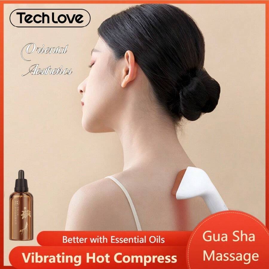 Tech Love Handle Scraping Massager Electric Scraping Instrument ...
