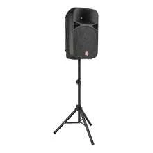STEREN Pedestal (tripié) de 3 posiciones, para bafles | Pedestal para bocina | Tripié para bocina | Soporte | Audio - Negro - Ver 3