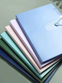 1pc Organ Pack Folder Student Exam Paper Clip, Cute Transparent Sorting A4 Multi Layer Storage Bag, Buckle Design For Convenient And Neat Storage, Keeping Desktop Clean, Suitable For Exam Paper Sorting, Learning Material Sorting, Organizing Work Materials, Storing Materials, Etc.,Back To School,School Supplies