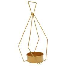10 Pcs Diamond Vase Metal Geometric Gold Centerpiece Elegant Wedding Centerpieces For Tables For Weddings Party Decoration Centerpiece Table Decorations Party Favors Room Decor Bride - Gold - View 11