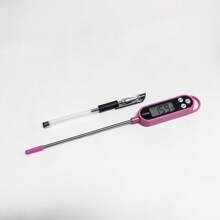 1pc Probe-Style Electronic Food Thermometer For Kitchen Oil Temperature, BBQ And Baking