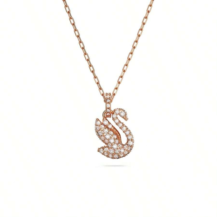 Dây chuyền mặt thiên nga SWAROVSKI, 5647555 - 5647555 trắng - Xem 1