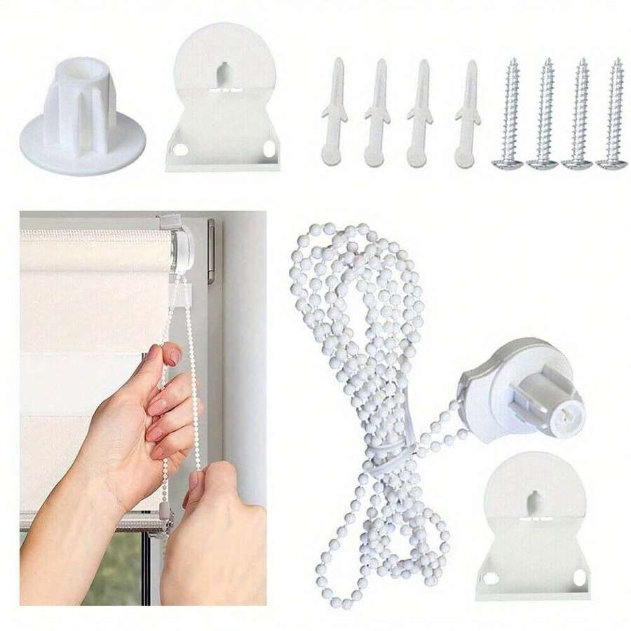 Superior Roller Blind Fitting Kit With Chain Brackets Spare Parts For 25mm Tube - Variant1 - View 1
