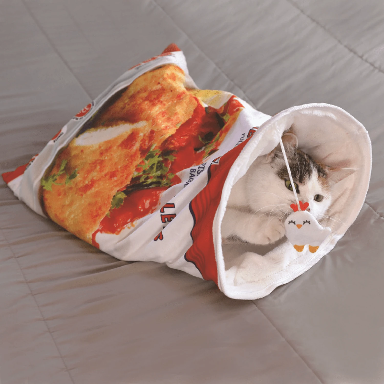 Pet Supplies Cat Sleeping Bag SemiEnclosed Pet Litter Cat House Deep
