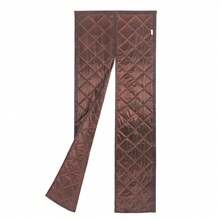 SHZICMY Magnetic Thermal Insulated Door Curtain, Door Insulation Curtain, Center Opening Doorway Curtain, Waterproof Door Covers 0.85*2.05m - Coffee - View 5