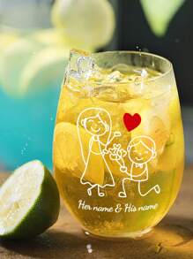 1 Chiếc Ly Rượu Whisky Cá Nhân Hóa, Ly Rượu Vang Đỏ Có Thể Tùy Chỉnh Tên Yêu Thích, Ly, Cốc Nước, Quà Tặng Người Uống, Quà Tặng Ngày Lễ Độc Quyền Cho Bố, Bạn Bè, Gia Đình, Quà Tặng Ngày Lễ Tình Nhân - nhiều màu - Xem 9