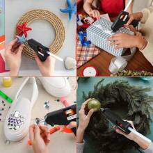 Large Dual Voltage Hot Glue Gun + 10 Thick Sticks - Choose Your Kit - 10 根細棒 - 查看 7