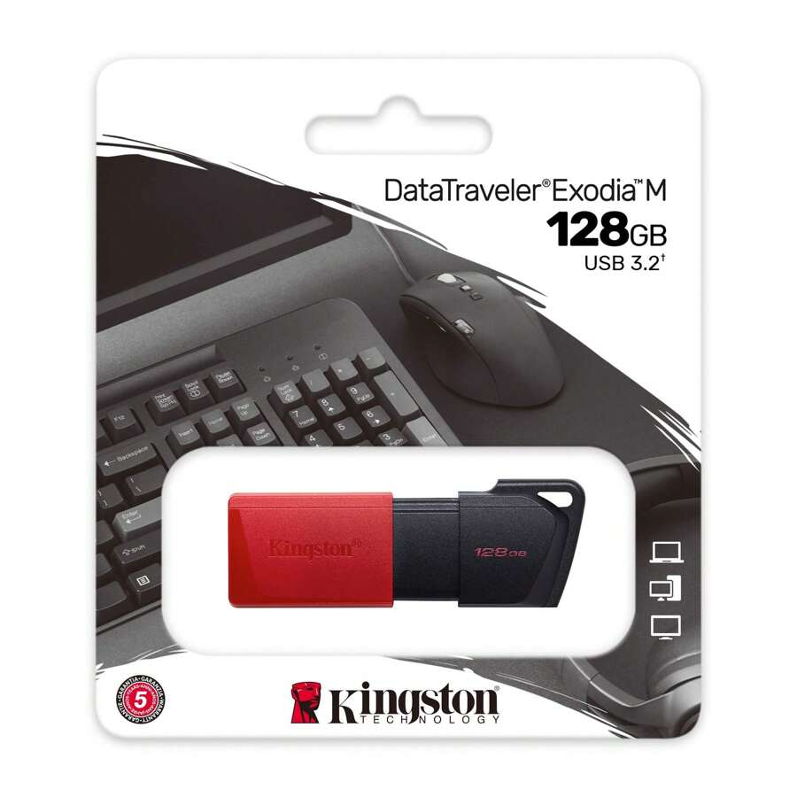 Memoria Usb 128gb Usb 3.2 Gen1 - Rojo - Ver 1