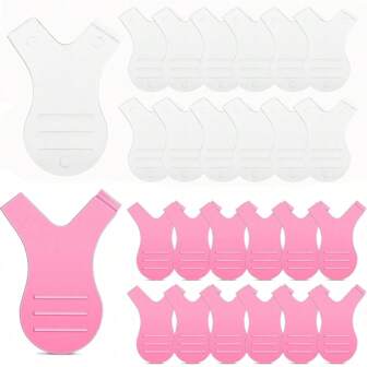 30 Pcs Y Lash Lift Tool Y Shape Eyelash Brush Lash Lift Brush Silicone Grafting Eyelash Lift Brush For Eyelash Extension Clean Up