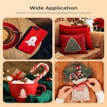 Hiipoo Sublimation Ink Work With ET2400 ET2720 ET2750 ET2760 ET-2800 ET-2803 ET-2850 ET4800 XP4100 XP4105 Inkjet Printers, With Heat Tape, Heat Press Transfer On Mugs T-Shirts