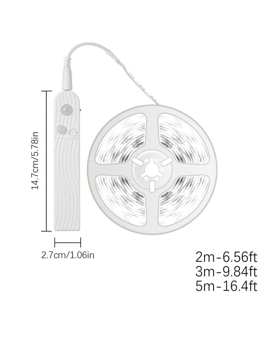 1pc 6.56ft/9.84ft/16.4ft BatteryPowered LED String Lights, LED Light