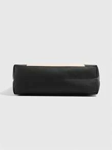 Nuevo conjunto multifuncional de Europa y América con gran capacidad para madre e hijo, de unicolor, bolso de compra con diseño cruzado, bolso de hombro vintage tipo bandolera