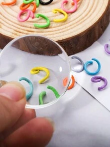 200 Stücke bunte Zinklegierung offene Sprengringe, geeignet für Halsketten, Armbänder, Schmuckverbindungen