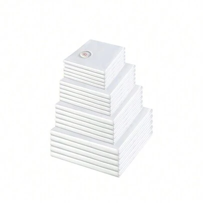 Bolsas de almacenamiento al vacío con válvula de aire 2 en 1 actualizada, bolsas ahorradoras de espacio, organizador jumbo extra grande, bolsas de sellado al vacío para ropa, ropa de cama, edredones, mantas, almohadas y edredones, organizador de armarios