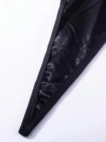 女士性感内衣颈链女士内衣吊带泰迪内衣连体迷你娃娃装带钢圈