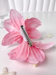 1 chiếc kẹp tóc hình hoa ly thanh lịch dành cho nữ, phụ kiện hoa cài tóc đa năng dùng hàng ngày, kẹp tóc ngày Valentine, kẹp tóc càng cua, kẹp tóc cài ngang, kẹp tóc cài dọc, đồ dùng học tập, phụ kiện đi nghỉ mát cho nữ, phụ kiện tóc. - Màu Hồng Tươi - Xem 3