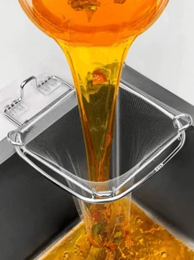 1pc Large Sink Drain Basket, Kitchen Strainer Filter, Waste Residue Trap Mesh Colander - Multicolor - View 4