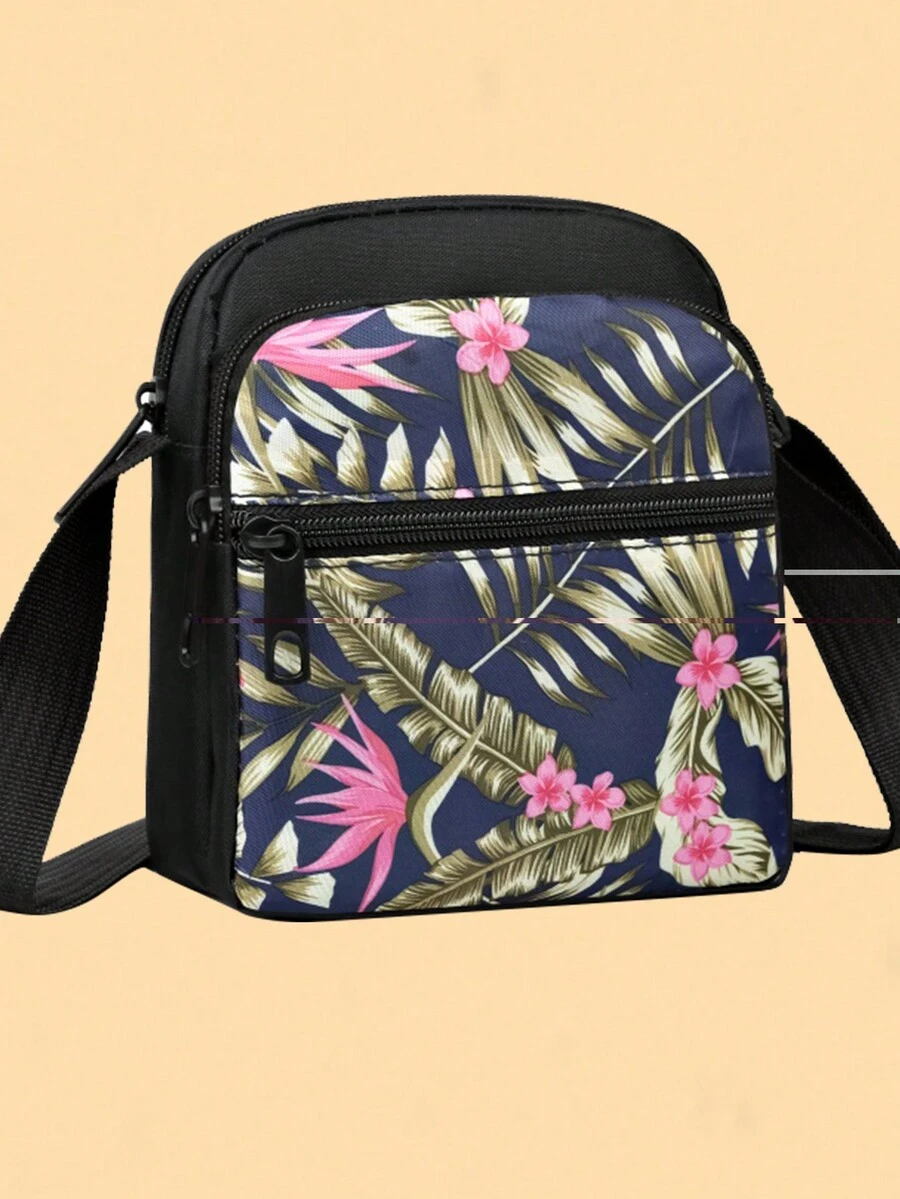 Crossbody Bag Men's MultiLayer Shoulder Large Capacity Fashion Bag For