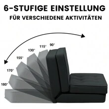 Futons - 블랙 - 보기 2