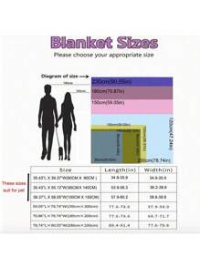 200gsm 法兰绒双面印花毛毯，柔软舒适轻便，适合所有季节，适用于客厅、卧室、飞机、办公室、万圣节、圣诞节礼物 - 彩色 - 查看 7